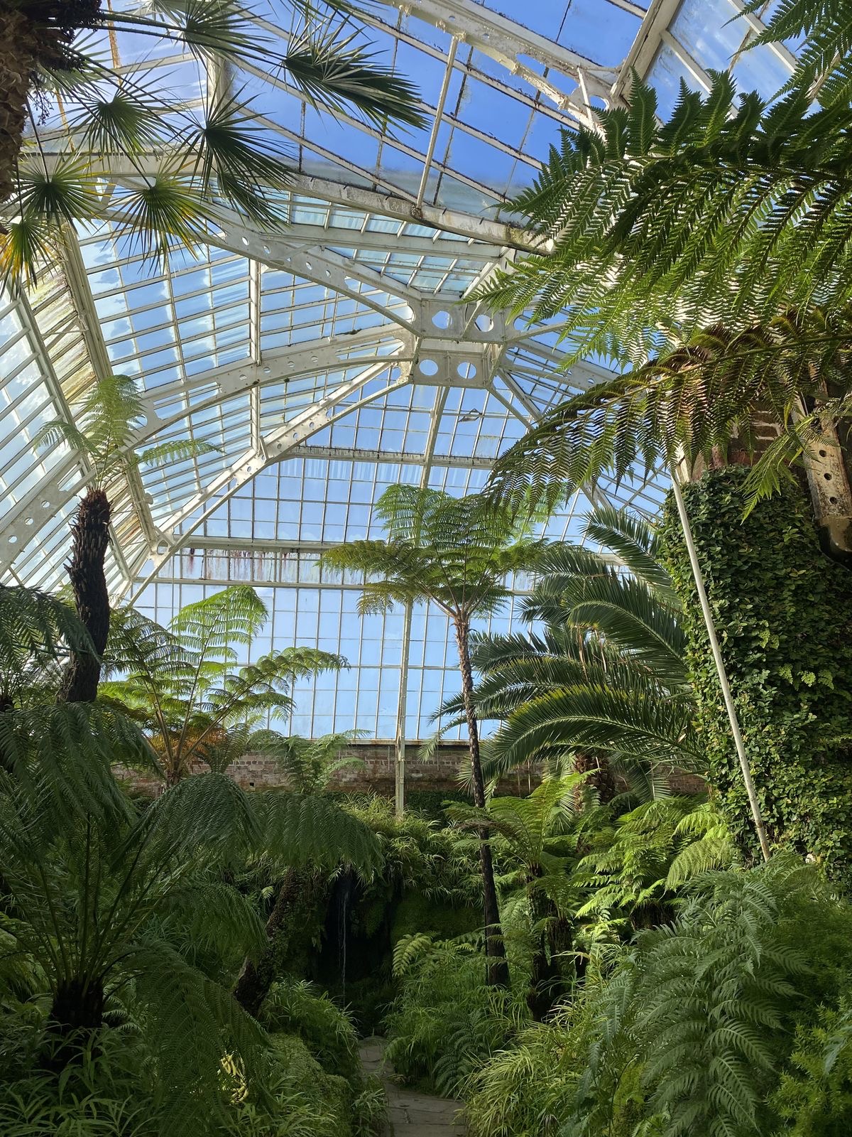 The conservatory at Tatton Park, the heritage estate next to Knutsford.